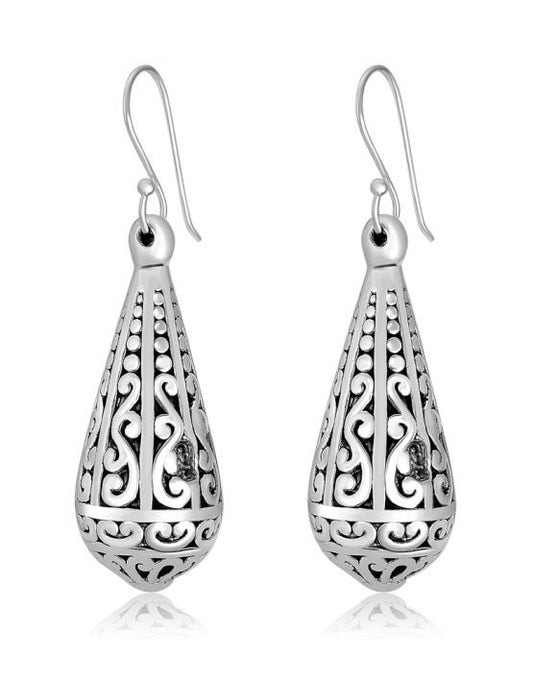 Large Drop Exotic Earrings