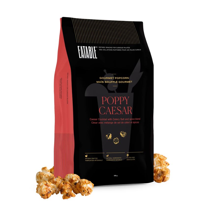 Eatable Poppy Caesar Popcorn