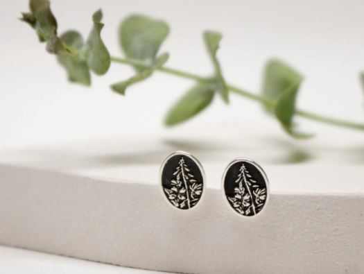 Fireweed Stud Earrings