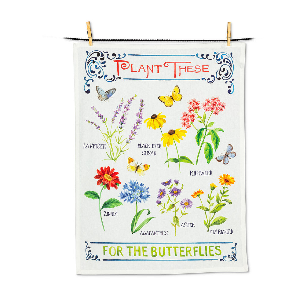 For the Butterflies Tea Towel