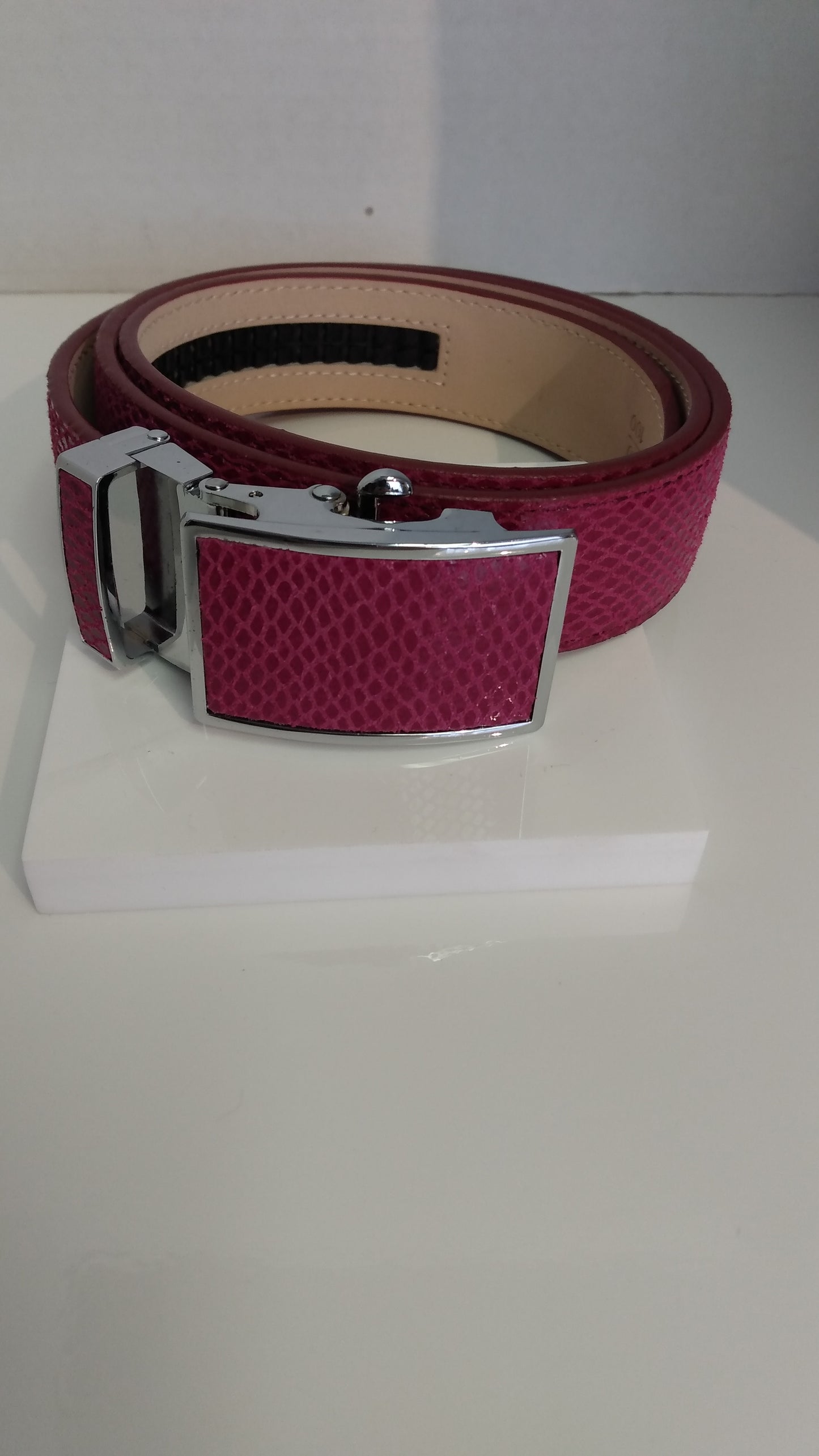 Adjustable Leather Belt for Women