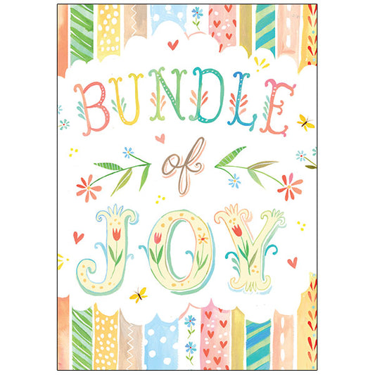 Bundle of Joy - Baby Congrats Card