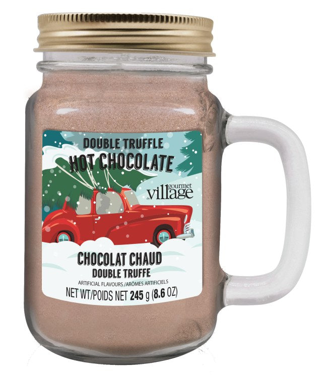 Hot Choc. Jar Red Truck