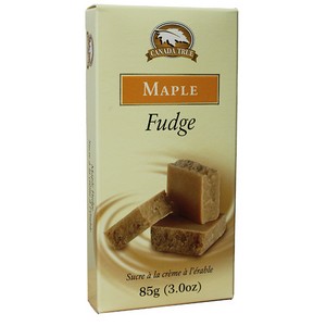 Fudge à l'érable du Canada