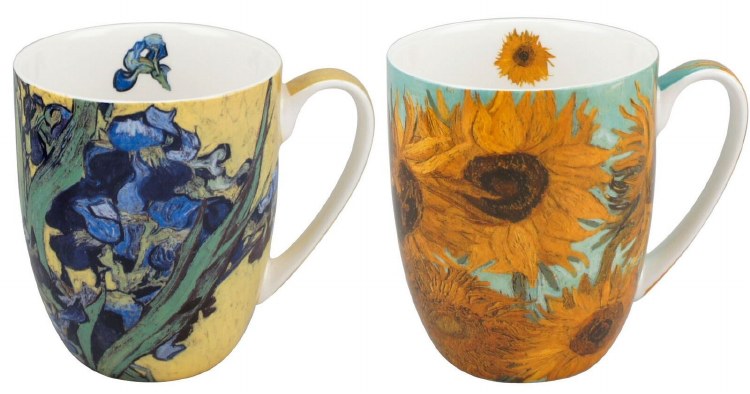 Van Gogh Flowers Set of 2