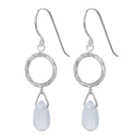 Moonstone La Palma Dangle Earrings