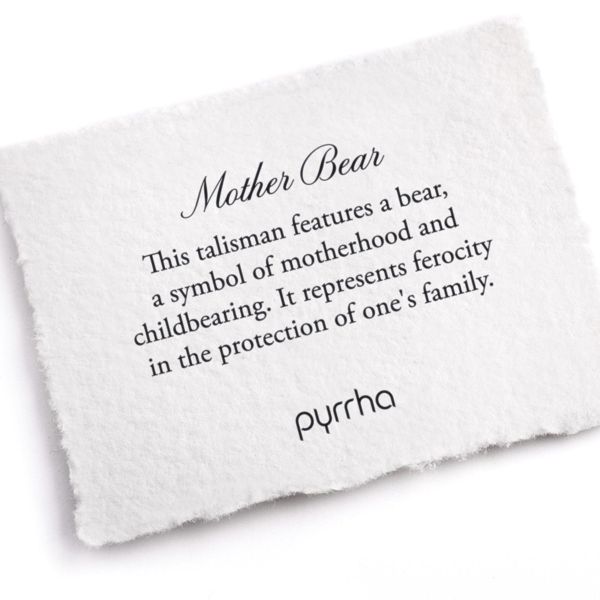 Mother Bear Pyrrha Meaning