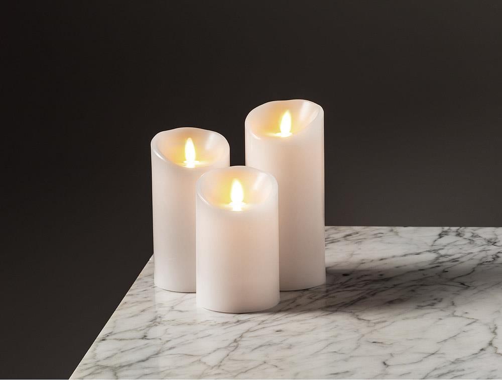 Reallite Flameless Candle White