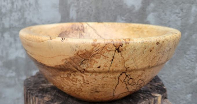 Spalted Maple Bowl SM11