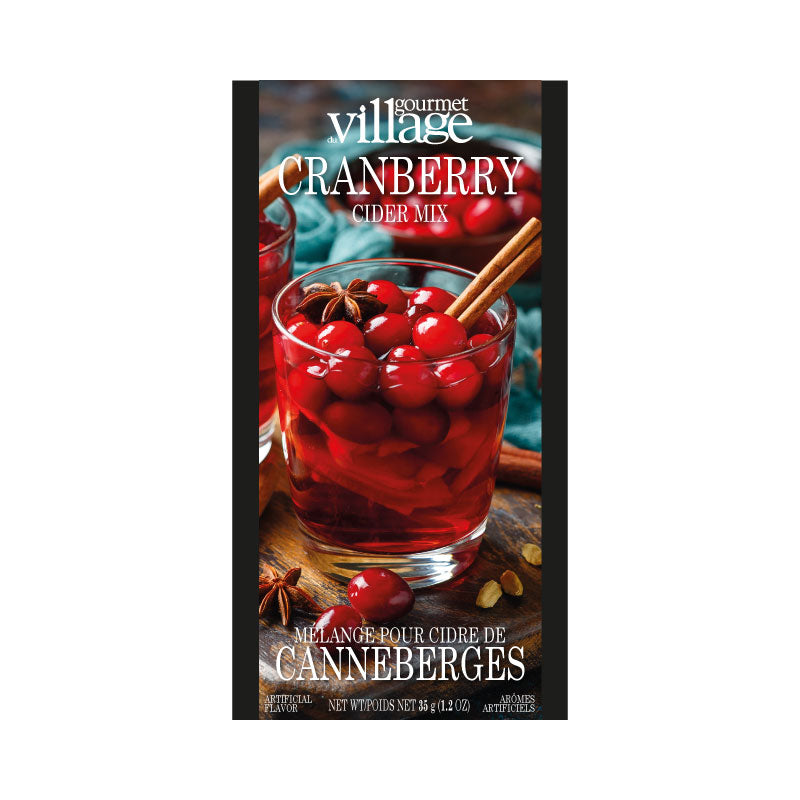 Mélange de cidre aux canneberges