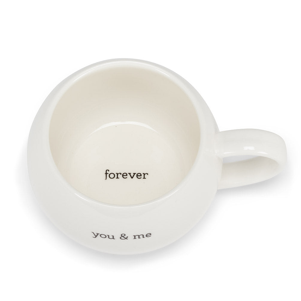 You and Me Forever Ball Mug