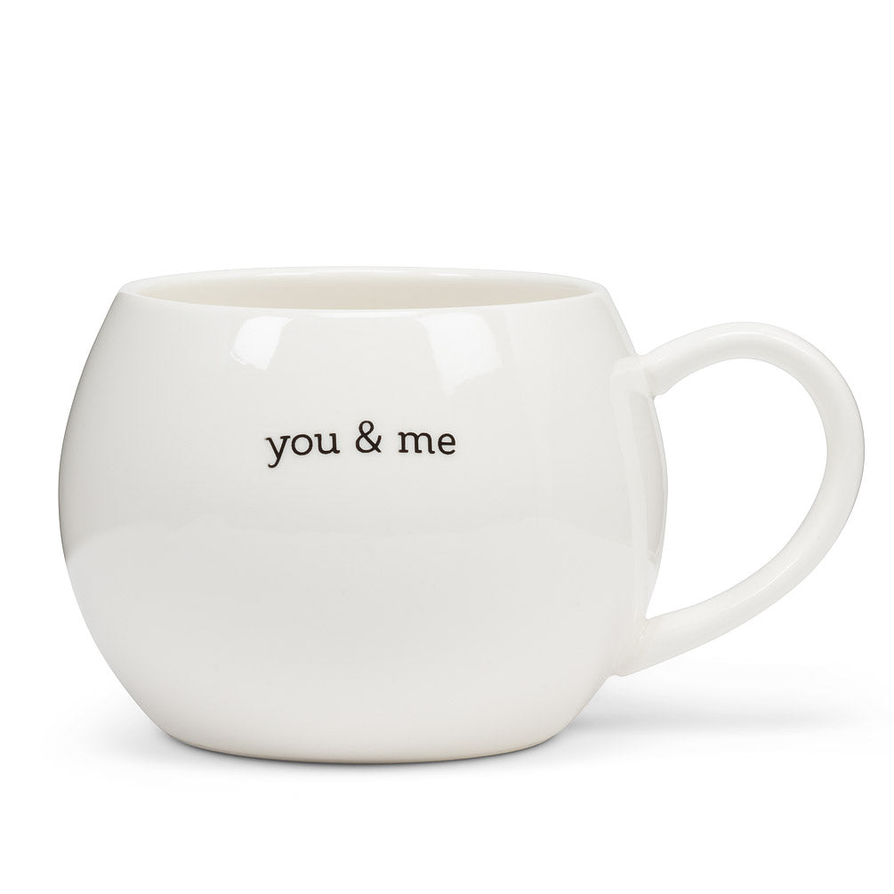 You and Me Forever Ball Mug