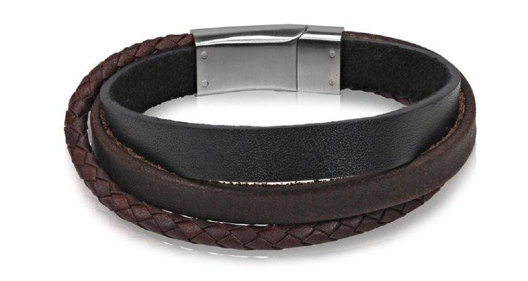 Multi Strand Leather Bracelet