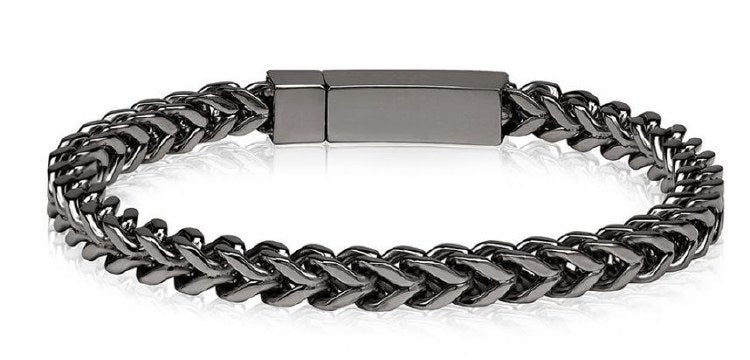 Franco Steel Bracelet Sz 8.5