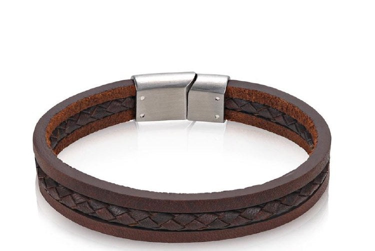 Brown Leather Bracelet