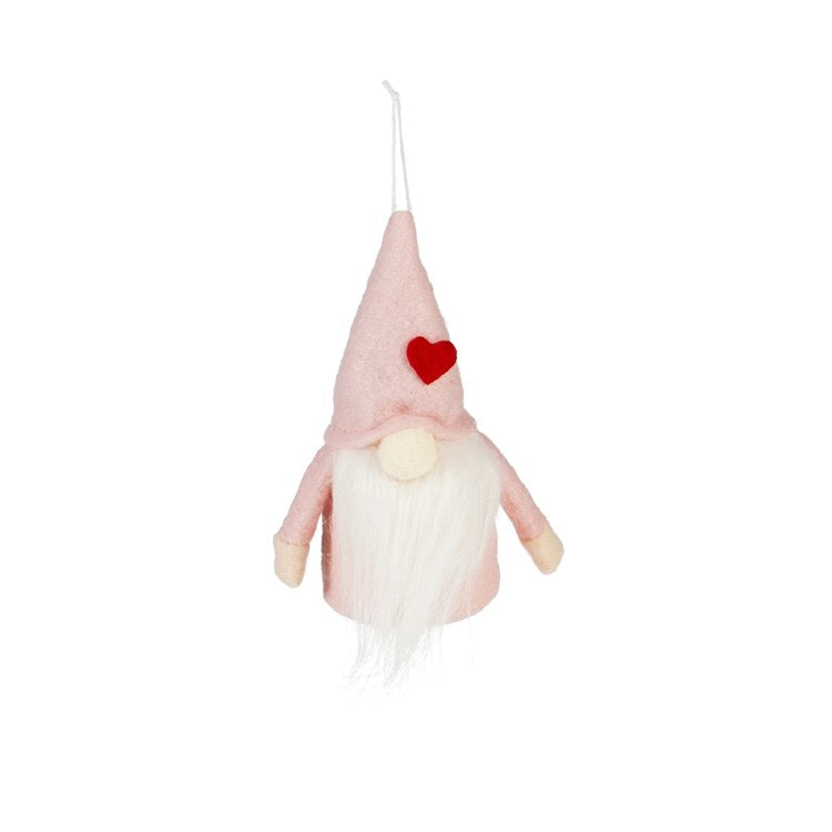 Gnome Ornament Pink